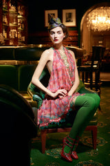 Pre-Fall 2011 Christian Dior by John Galliano Lookbook Mini Dress w Plunge Front & No Back