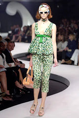 Amazing Resort 2008 Christian Dior by John Galliano Runway Look 12 Top & Capri Set