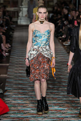 Prettiest Resort 2017 Christian Dior Runway Look 23 Brocade, Silk & Velver Sequin & Beaded Dress