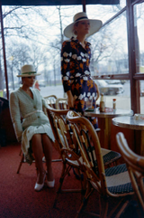 Spring 1973 Givenchy Haute Couture Lovely Long Stem Floral Print Dress & Jacket Set