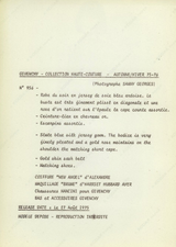 Museum Held 1975 Hubert de Givenchy Haute Couture One Shoulder Silk Dress w Matching Cape