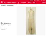 Spectacular Halston Resort 1982 Beaded Fringe Dress