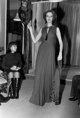 Spring 1976 Chanel Haute Couture Silk Jersey Dress & Lesage Beaded Jacket