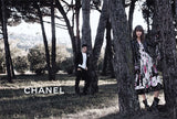 Fantastic Spring 2011 Chanel by Karl Lagerfeld Runway Look 48 Leather Jacket w Floral Silk Detailing
