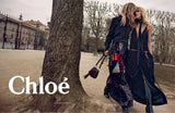 Fall 2015 Chloe by Clare Waight Keller Velvet Closing Runway Look 45 Velvet Patchwork Dress
