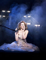 2012 Dolce & Gabbana Limited Release Pale Net Tulle Strapless Dress w Lace Flower Applique