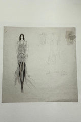 Outstanding Spring 2009 Nina Ricci by Olivier Theyskens Runway Look 12 Floral Printed Silk Dress