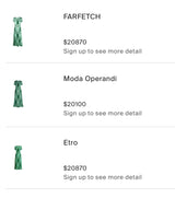 Magnificent Spring 2022 Etro Runwy Look 38 Fully Sequinned Green Silk Chiffon Full Length Dress