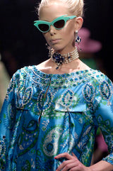 Cruise 2008 Christian Dior by John Galliano Look 2 Coat or Dress w Extensive Beadwork
