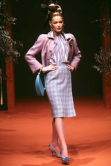 Prettiest Spring 1996 Christian Lacroix Haute Couture Runway Three Piece Set w Jewel Buttons