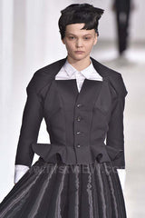 Fall 2015 Junya Watanabe Commes des Garcons Runway Look 6 Black Oragami Jacket
