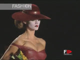 Phenomenal Fall 2000 John Galliano Deep Oxblood Silk Taffeta Corset Dress w Sweeping Skirt Panel