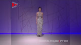Dreamy Fall 2008 Ungaro by Esteban Cortazar Runway Look 18 Printed Chiffon Backless Halter Dress