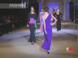 Spring 2002 / Fall 1984 Yves Saint Laurent Haute Couture Final Collection Black Silk Chiffon Dress