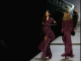 Rare Fall 2007 Christian Dior by John Galliano Runway Look 43 Purple Hammered Silk Top Skirt Dress Set