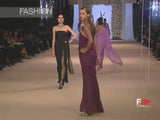 Spring 2002/Spring 1991 Yves Saint Laurent Haute Couture Final Collection Black Silk Chiffon Dress