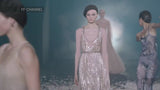 Spectacular Spring 2019 Christian Dior by Maria Grazia Chiuri Look 86 Gold Thread & Silk Dress