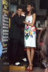 Exceptional Spring 2011 Prada Runway & Ad Campaign Embroidered White Dress