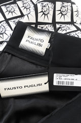 Fall 2014 Fausto Puglisi Graphic Liberty Print Flared Mini Skirt