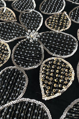 c.1978 Unlabeled Marc Bohan for Christian Dior Haute Couture Lesage Beaded Top