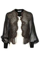 Spring 1994 Christian Dior by Gianfranco Ferre Numbered Runway Top or Jacket