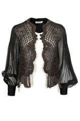 Spring 1994 Christian Dior by Gianfranco Ferre Numbered Runway Top or Jacket