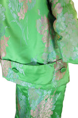 1960s Mr Blackwell Custom Silk Set