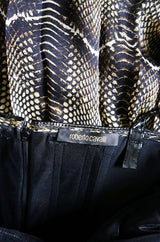 2006 Python Silk Roberto Cavalli Gown