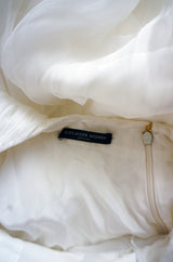 PF/W2011 McQueen Crystal Feather Gown