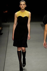 Fall 2002 Runway Look 6 Strapless Prada Dress