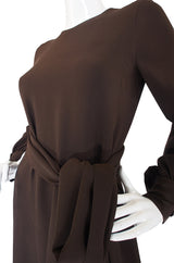 1960s Lagerfeld for Jean Patou Silk Dress