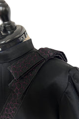 Unusual 1980s Nina Ricci by Gérard Pipart Witty Trompe L'oeil HandBag Dress