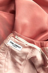 Documented 1960s Sybil Connolly 'Cream Puff' Extravagant Sleeve Dress