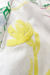 Resort 2018 Rosie Assoulin "Say It With Flowers" Printed Floral Dress