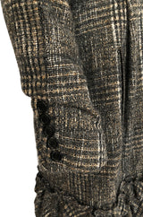Fall 2006 Louis Vuitton Tweed Boucle Coat with Detachable Collar