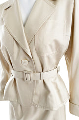 Important 2001 Yves Saint Laurent Haute Couture 'Just Married' Documented Runway Suit