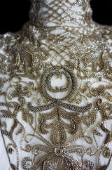 F2006 Alexander McQueen Feather Dress