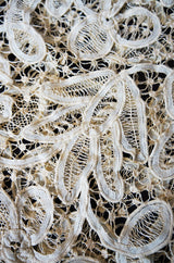 c.1905 Amazing Battenburg Lace Dress