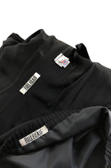 1986 Bill Blass Well Documented White Button & Dot Sequin Jacket & Skirt Set