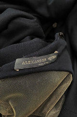 Runway Fall 2005 Alexander McQueen 'The Man Who Knew Too Much' Full Lace Back Dress