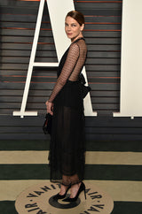 Documented Spring 1979 Bill Blass Couture Black Silk Swiss Dot Net Dress