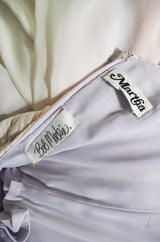 1970s Bob Mackie Pastel & Beaded Silk Gown