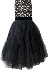 Fabulous Fall 2015 Oscar de la Renta Runway Look 51 Black & White Strapless Dress