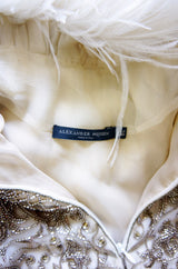 F2006 Alexander McQueen Feather Dress