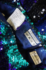 1960s Sequin Givenchy Gown & Wrap