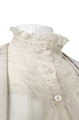 Spring 2005 Alexander McQueen 'It's Only a Game' Runway Skirt & Jacket Set