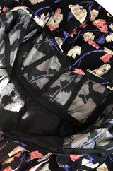 Iconic Resort 2008 Prada Runway & Ad Campaign Silk Floral Couture Dress