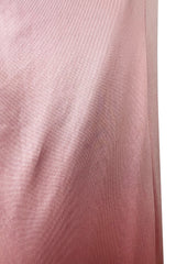 Prettiest 1978 Halston Pale Pink Pastel Nylon Jersey One Shoulder Draped Dress