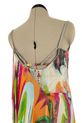 Runway Fall 2004 Missoni by Angela Missoni Multi-Way Fringe Silk Chiffon Dress