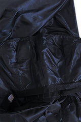 Spring 1999 Oscar de la Renta Strapless Silk Taffeta Dress w Elaborate Back Skirt